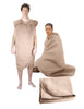 Person wearing Light Beige Humane Safety Smock