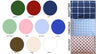 Color wheel for Twin XL T180 Bed Sheet Set