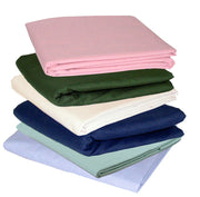 Twin XL T180 3 Piece Bed Sheet Set Stacked in multiple colors