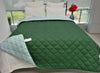 Reversible Quilted Bedspread,  Twin 80" x 110"